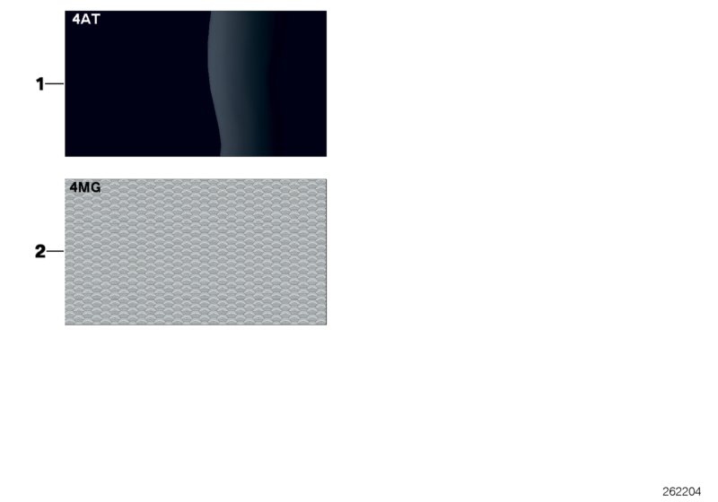 Sample page, interior trim strips