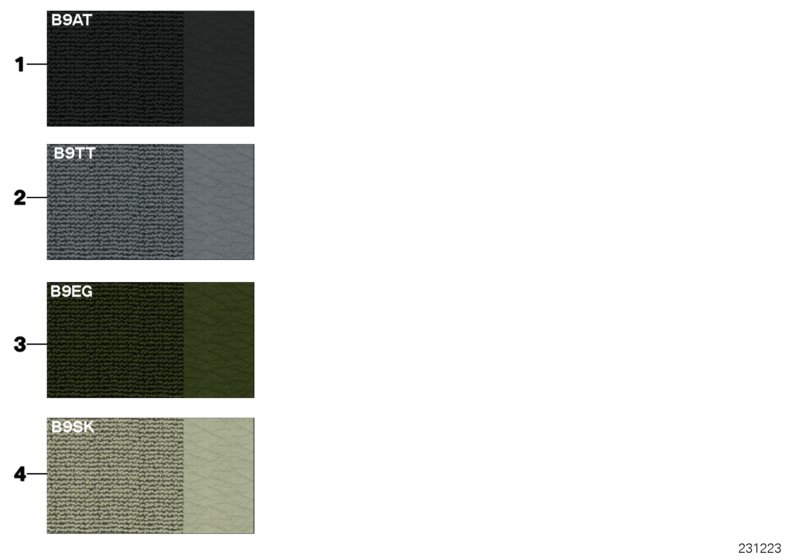 Sample page,uphls.colours,leather/fabric