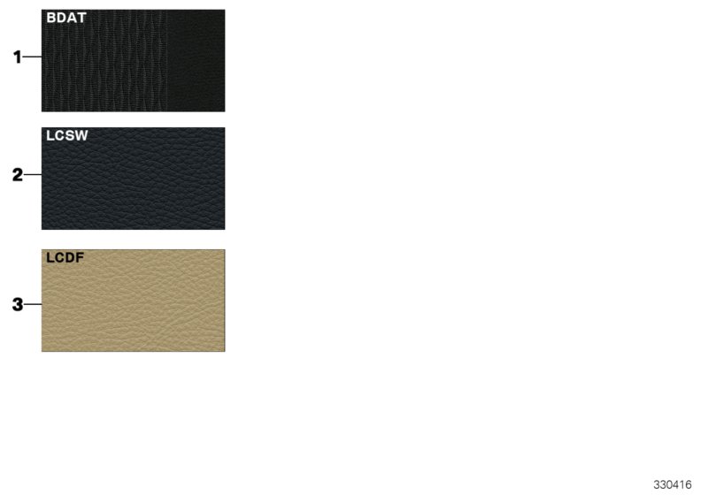 Sample page, cushion colours