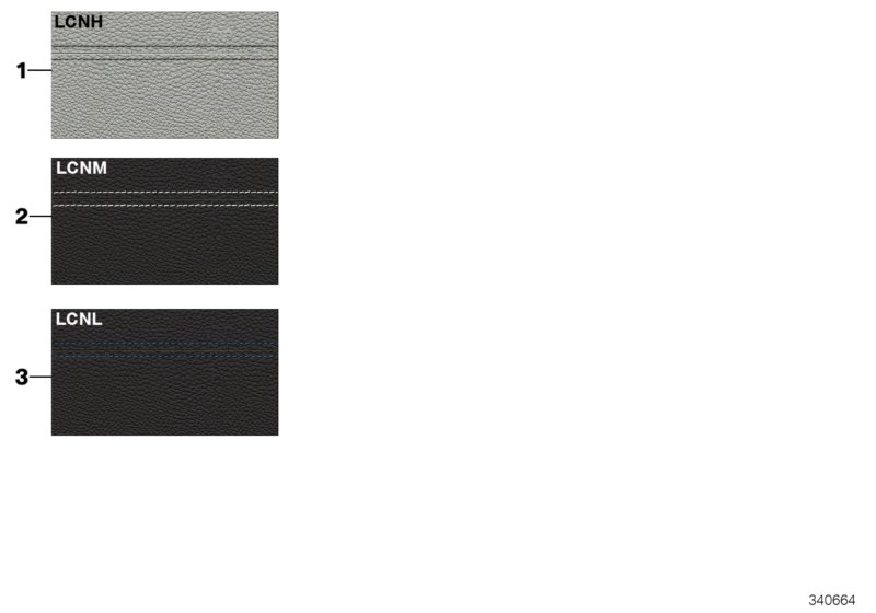 Sample page,upholst.colours, contr. seam