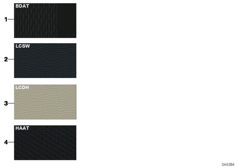 Sample page, cushion colours