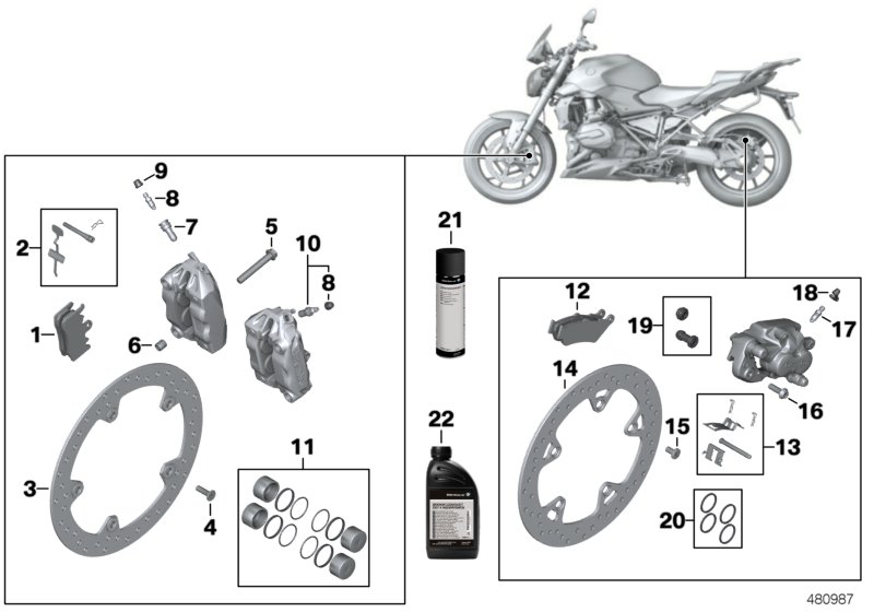 Service, brakes