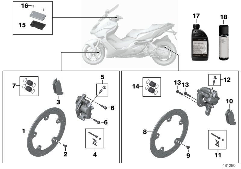 Service, brakes