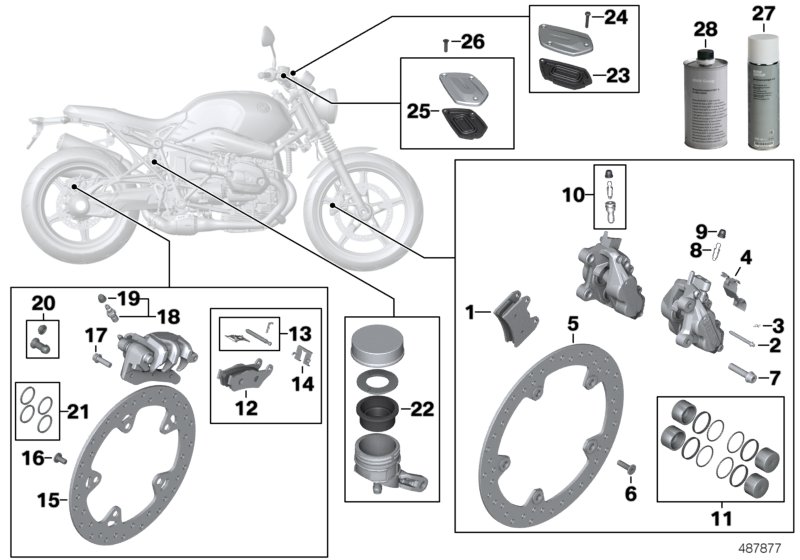 Service, brakes