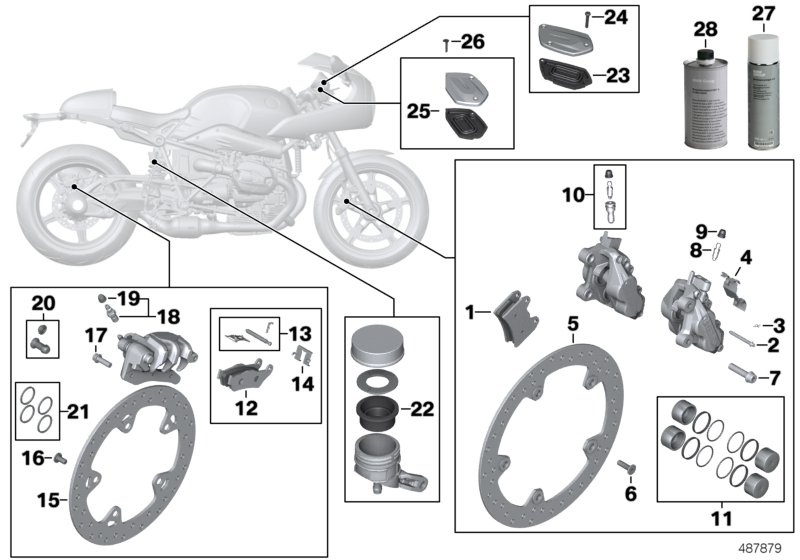 Service, brakes