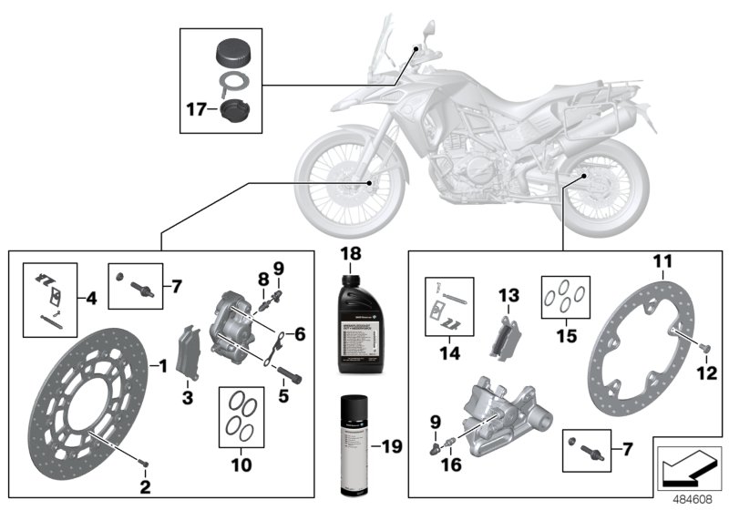 Service, brakes
