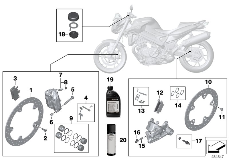 Service, brakes