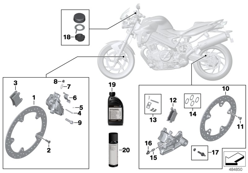 Service, brakes