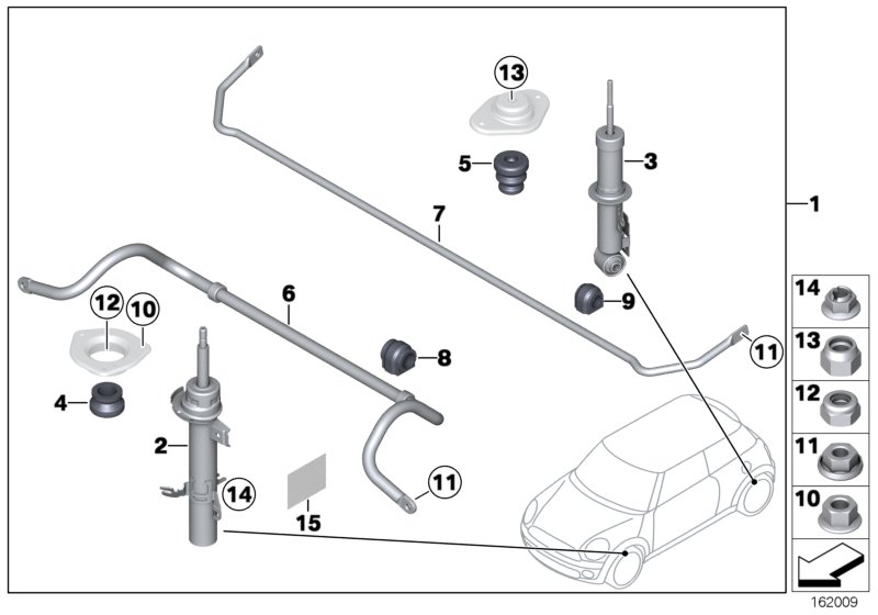 Sports suspension JCW