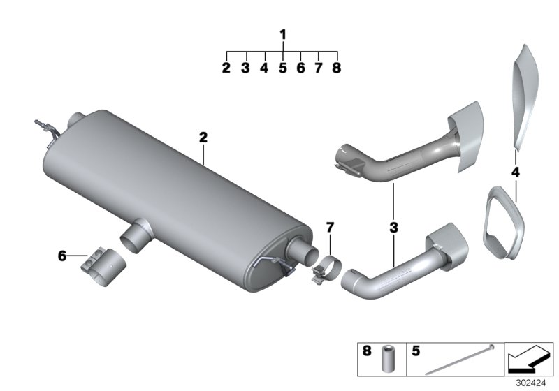 Silencer system