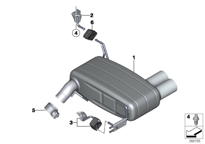 Silencer system