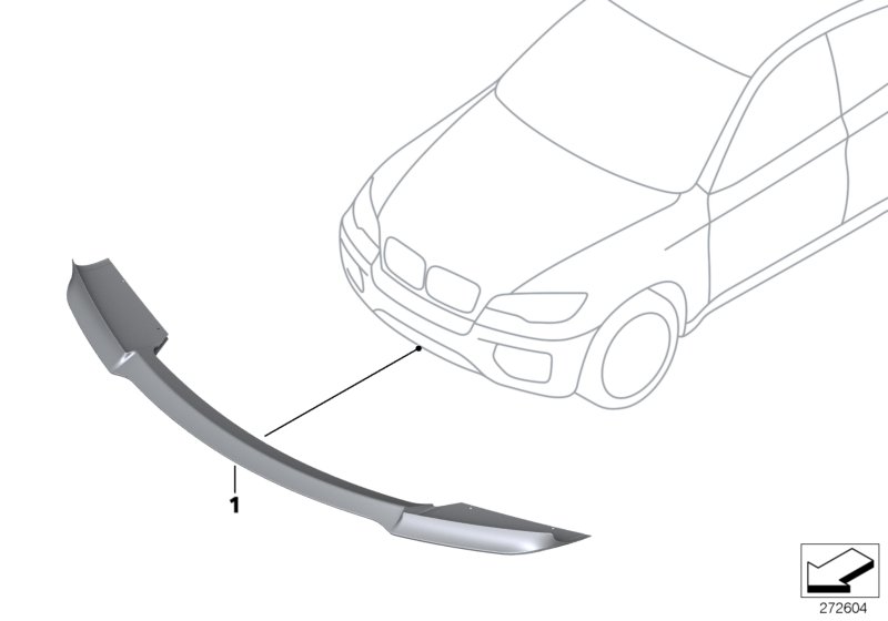 M Performance Frontsplitter Carbon