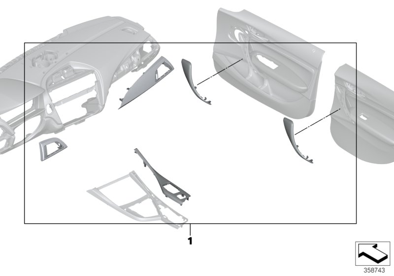 M Performance interior trims