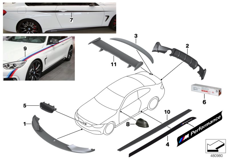 M Performance accessories