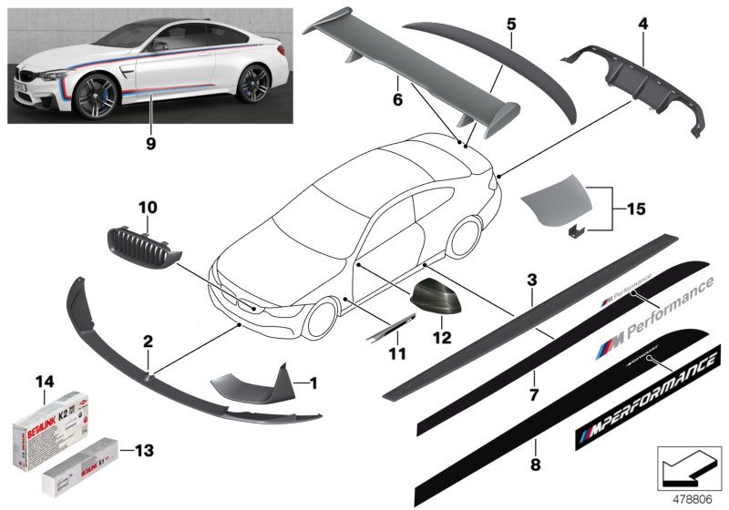 M Performance accessories