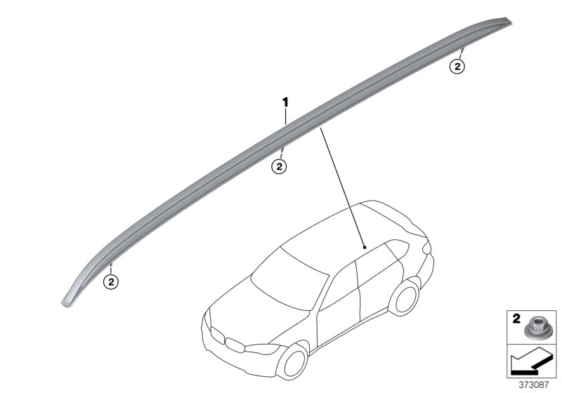 Retrofit, roof rails