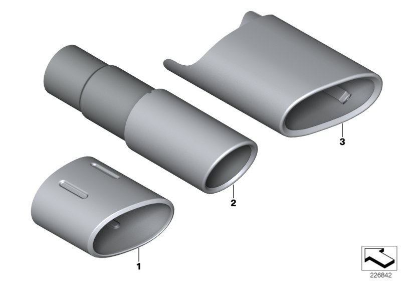 Tailpipe trim