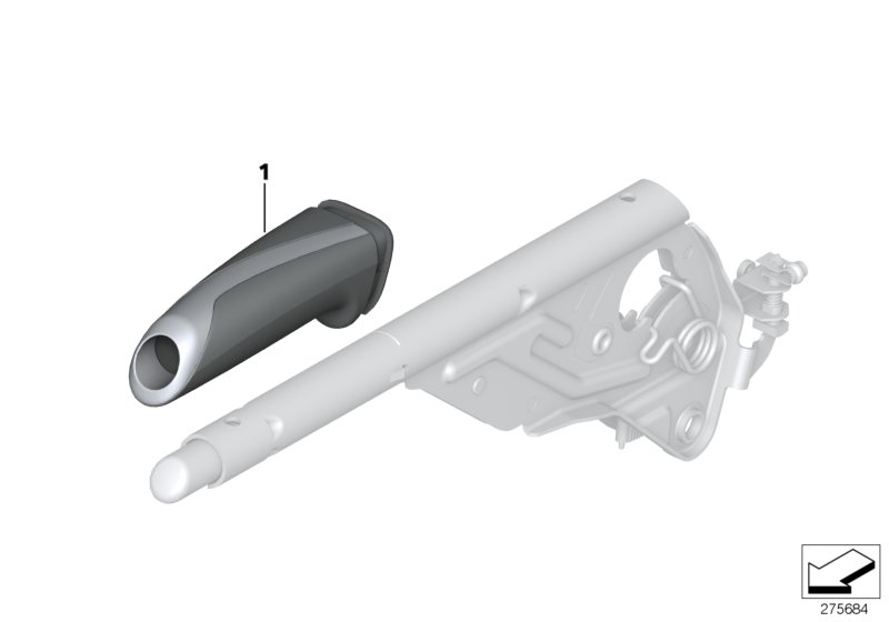 Handbrake handle