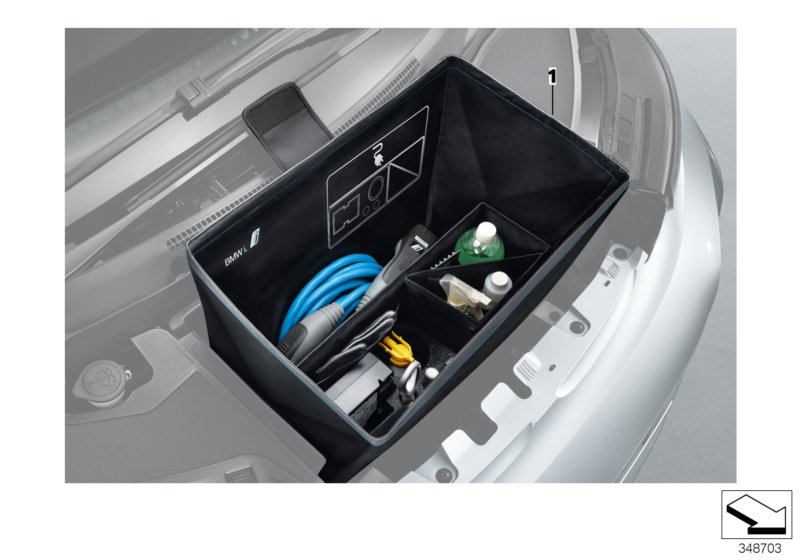 Board pouch BMW i3
