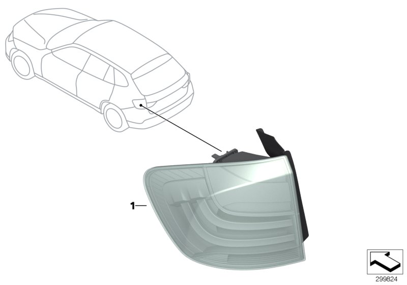 Conversion, rear lights, High