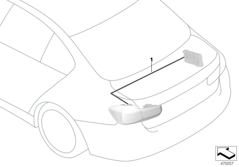 Conversion, rear lights, Facelift