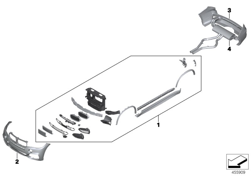 Retrofit, M aerodynamic kit