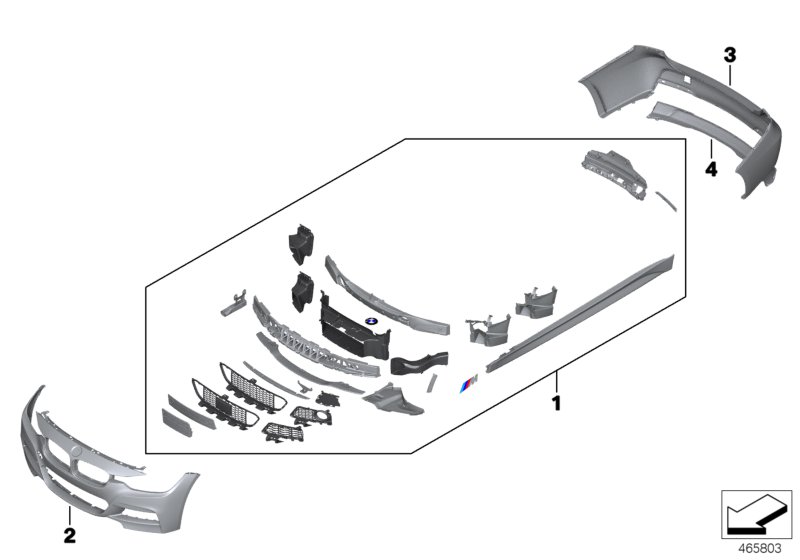 Retrofit, M aerodynamic kit
