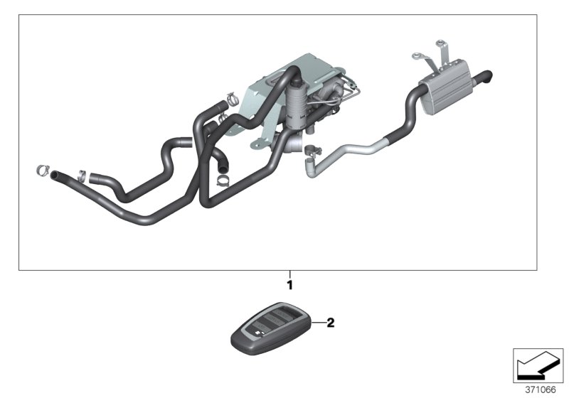 Install.kit, independent heater