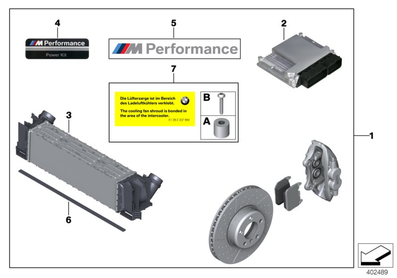 Power kit not for M Perf. sport brakes