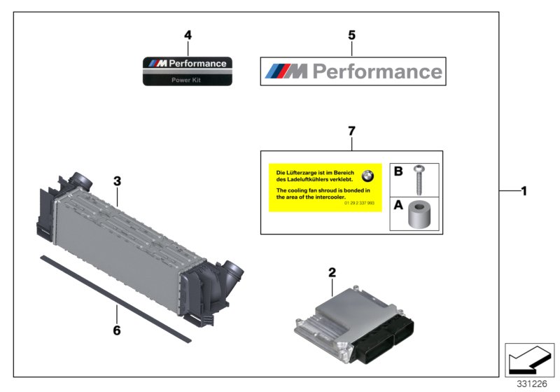 Power kit without brake upgrade