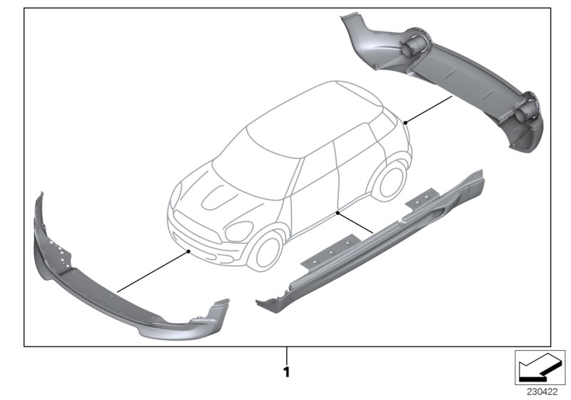 JCW aerodynamic kit