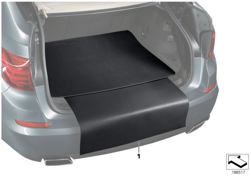 Load area turning mat