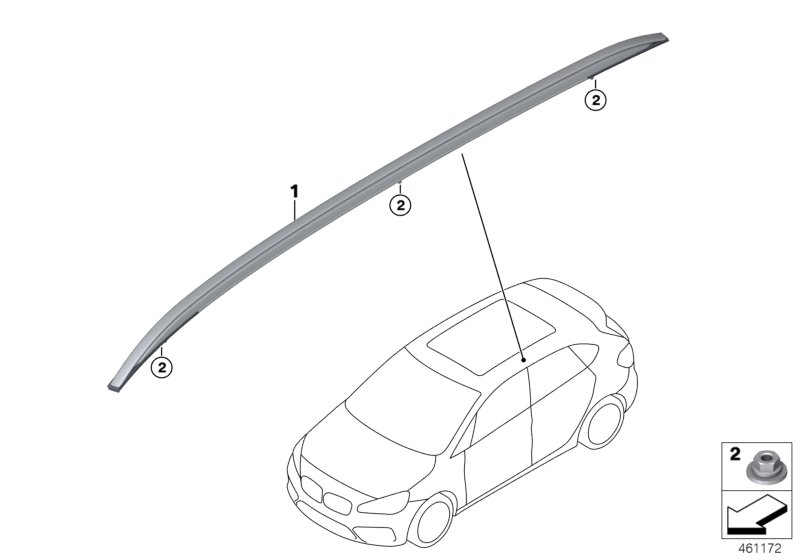 Retrofit, roof rails
