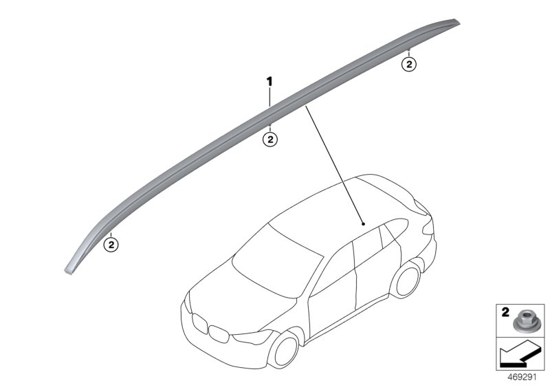 Retrofit, roof rails