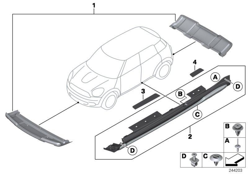 Optical underride protection R60