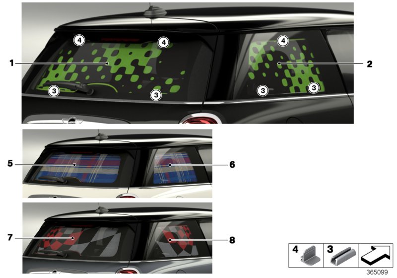 Sun visor, folding