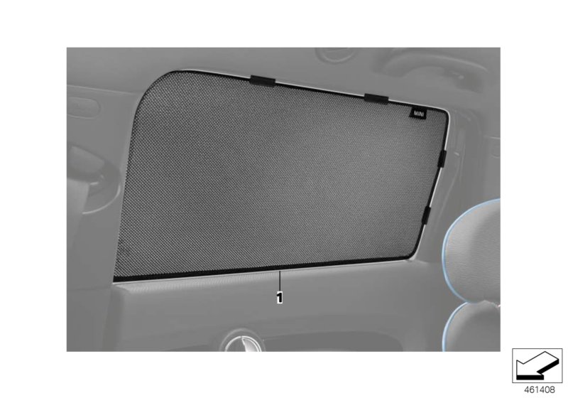 Sun visor, folding