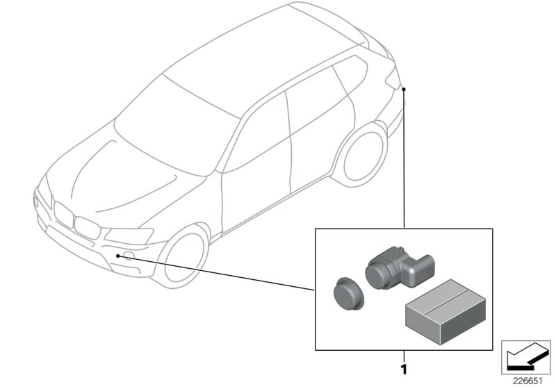 Install.kit, Park Distance Control