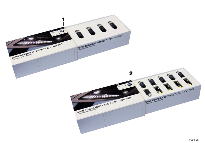 LED interior light package