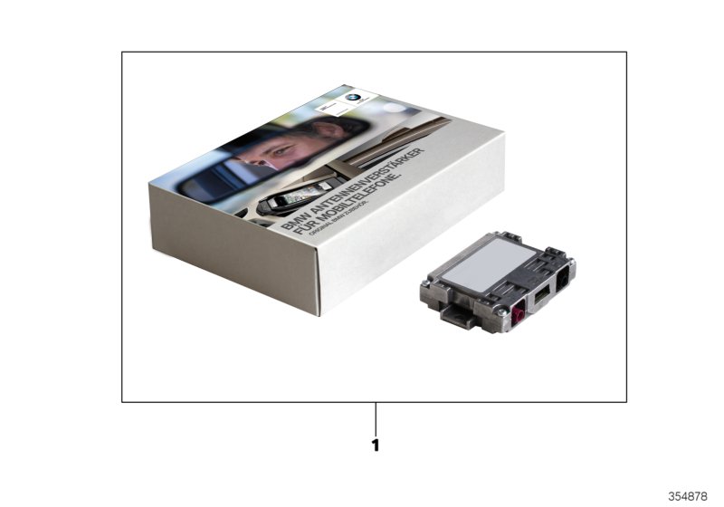 BMW aerial amplifier, mobile phones