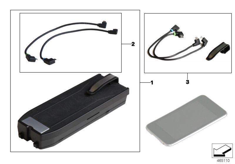 Snap-in adapter Universal