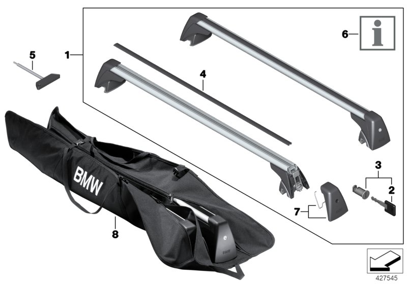 Railing carrier