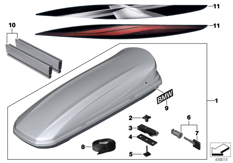 Roof box 320 LCI