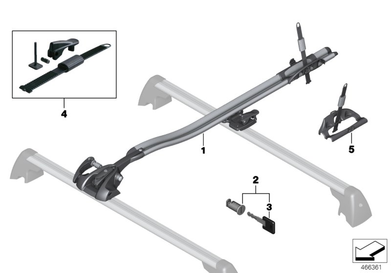 Racing bike rack