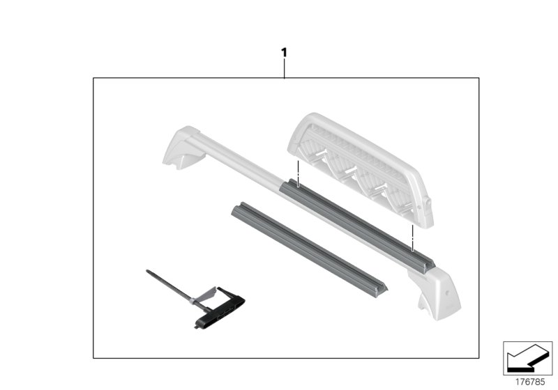 Support-tube heightening