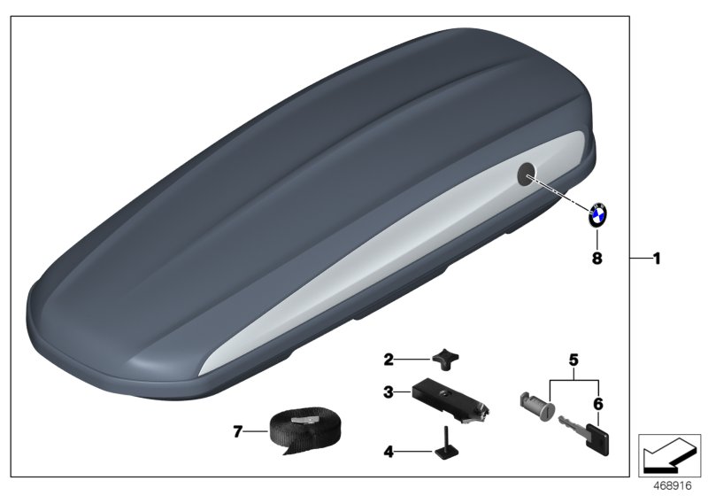 Roof box 520