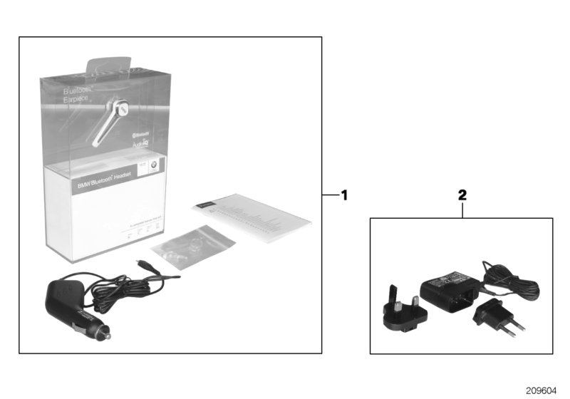 BMW Bluetooth headset