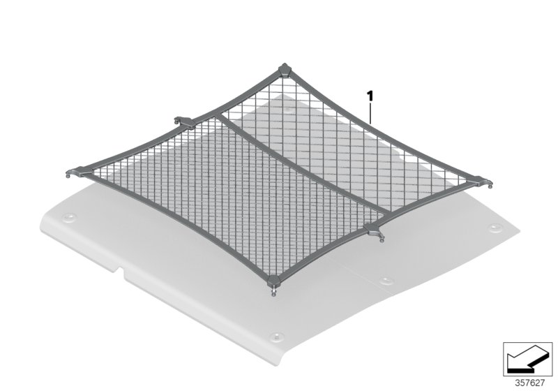 Retrofit: boot/trunk floor net