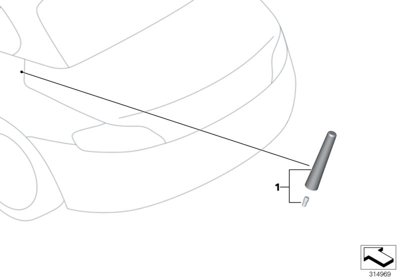 Rod antenna SPORT