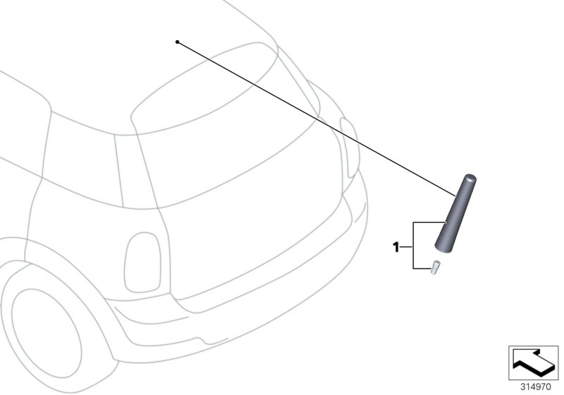 Rod antenna SPORT